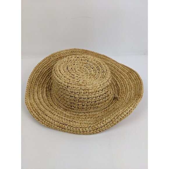 Women\'s HELEN KAMINSKI of Australia Natural Raffia Sun Hat Handmade